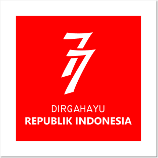 Dirgahayu Republik Indonesia - 02 Posters and Art